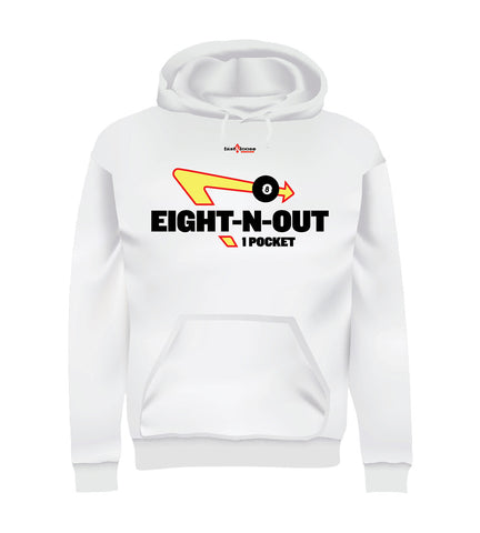 EIGHT-N-OUT (Hoodie) - White