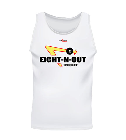 EIGHT-N-OUT (Men's Tank) - White