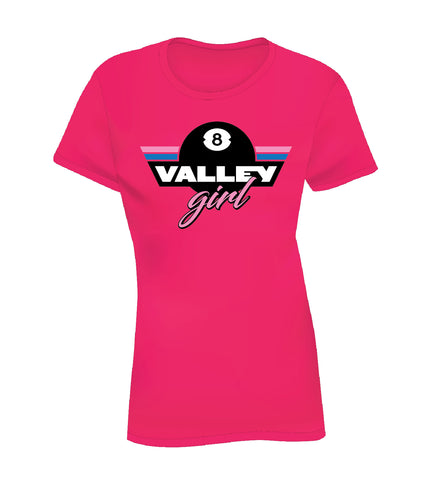 VALLEY GIRL (Women's Tee) - Pink