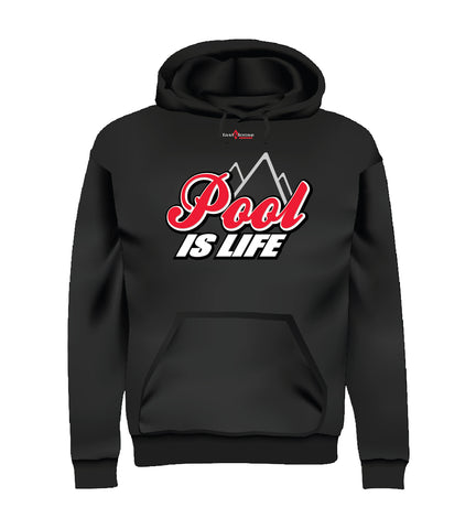 POOL IS LIFE 2 (Hoodie) - Black