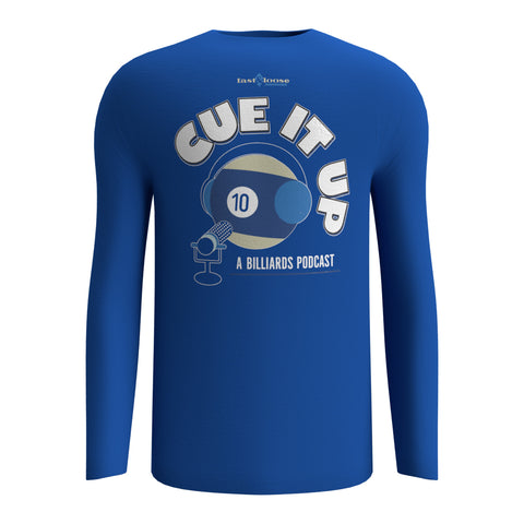 CUE IT UP (Long Sleeve) - Royal