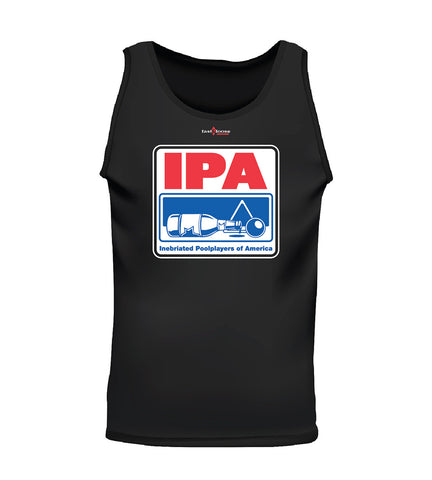 IPA - Inebriated Pool Players of America (Men's Tank) - Black