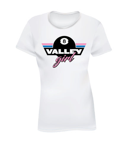 VALLEY GIRL (Women's Tee) - White