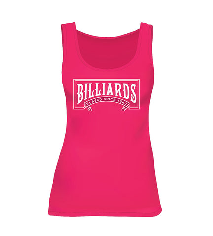 CLASSIC BILLIARDS (Women's Tank) - Pink