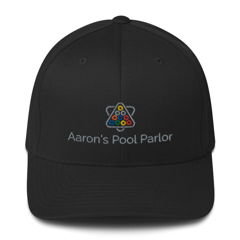 AARON'S POOL PARLOR (Flexfit Cap) - Black