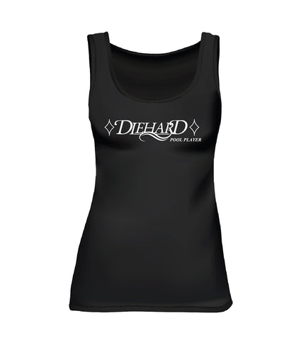 DIEHARD POOL PLAYER (Women's Tank) - Black