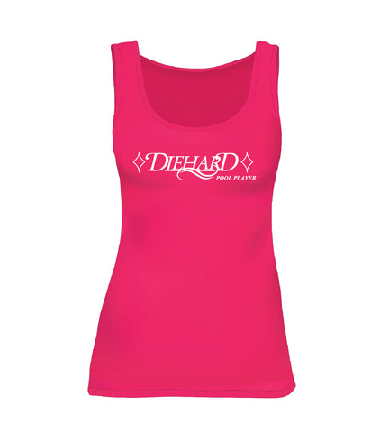 DIEHARD POOL PLAYER (Women's Tank) - Pink