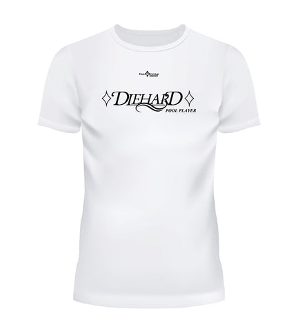 DIEHARD POOL PLAYER - White