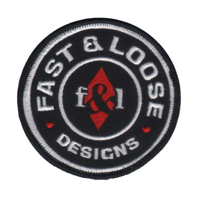 FAST&LOOSE DESIGNS PATCH - IRON-ON BACKING