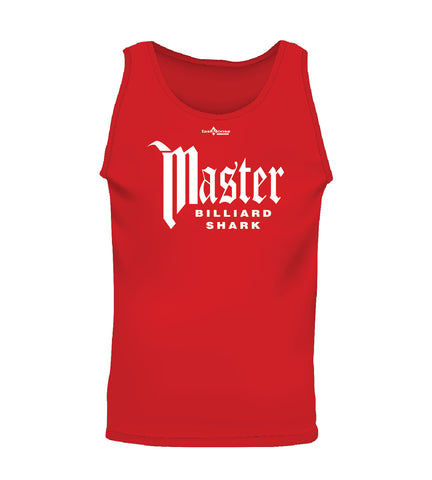 MASTER BILLIARD SHARK (Men's Tank) - Red