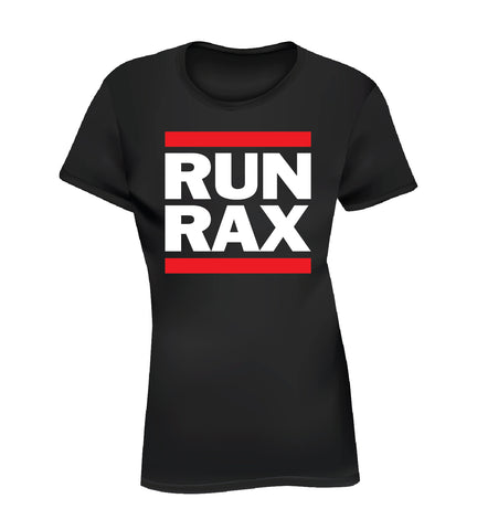 RUN RAX (Women's Tee) - Black
