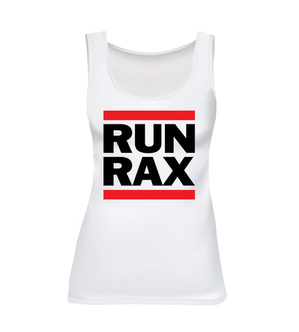 RUN RAX (Women's Tank) - White