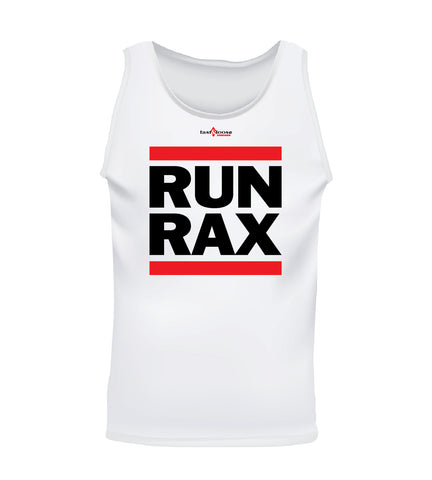RUN RAX (Men's Tank) - White